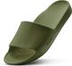 Frido Arch Comfort Slides | EVA Footbed | Non-Slip Sole Slippers For Beach & Dailywear Unisex Slides (Black , 8 UK) - Image 4