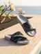 HRX by Hrithik Roshan HRX Men Slides Brown White Size 7 - Image 4