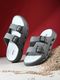 DOCTOR EXTRA SOFT Classic Cushion Sliders/Slippers with Adjustable Buckle Strap Adult D-505 Men Slides (Brown , 8) - Image 4