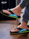 DOCTOR FEEL SOFT Orthopedic Slippers for Men | Relaxed Fit Comfort Men Slippers (Black , 8) - Image 3