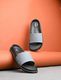 slipover Soft Comfortable Casual Slippers for Men (Grey, Size 10) - Image 3