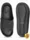 ACTION COOL-1004 Men's Breathable Casual Slides (Black, UK 6) - Image 2