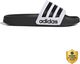 ADIDAS ADILETTE SHOWER Unisex Slides (White , 10) - Image 3