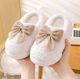 Shozie Women Slippers (Beige , 7) - Image 3