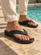 CROCS ESSENTIALS Unisex Slides (Black , 8 UK/India) - Image 3