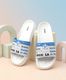 Foot Print Men Slides (Blue , 9) - Image 4