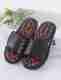 DzVR Unisex Flip Flops Grey Size 8 - Image 2