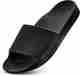 CROCS ESSENTIALS Unisex Slides (Black , 8 UK/India) - Image 2