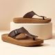 Doctor Health Super Soft Men's Slippers Brown Size 10 - Image 4