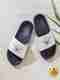 LOTTO Men Slides (Beige , 7) - Image 2