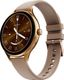 Fire-Boltt Hurricane Aura 1.26HD Display Diamond Cut Rotating Crown Wireless Charging Women Smartwatch (Regal Gold Strap, Free Size) - Image 4