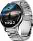 Fire-Boltt Ninja Talk Metal Edition Smartwatch (Silver SS Strap, 1.39) - Image 2