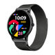 Fire-Boltt Ninja Talk 35.3mm (1.39) Round Bluetooth Calling Metal Body,120 Sports Modes Smartwatch (Black Classic Strap, Free Size) - Image 3