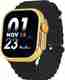 GWE Hiwatchpro Smartwatch, Black Strap, Free Size - Image 2