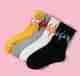 ManusE Men & Women Self Design Calf Length Socks (Pack of 5) - Image 2