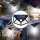 SHAKTIQ SOLAR_STREET_LIGHT_21 Solar Light Set (Wall Mounted Pack of 1) - Image 4