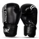 XpeeD Striking MMA Gloves | Matt PU Grappling Glove for Martail Arts Wrap Closure S/M Boxing Gloves (Black) - Image 3