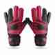 KOBO Football Goal Keeper Gloves with Strong Grip (Size-5.5) Goalkeeping Gloves (Black) - Image 2