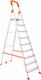 Mizu Exel 8 Steps Ladder For Home With Aluminium Steps & Upto 300 Kgs Load Capacity Steel Ladder (With Platform) - Image 4