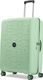 SKYBAGS Medium Check-in Suitcase (67 cm) 8 Wheels - Play Hard Side Trolley Bag, Polypropylene Travel Luggage with Combination Lock - Green - Image 3