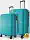 SAFARI Medium Check-in Suitcase (66 cm) 8 Wheels - Eclipse Neo 66 - Teal, Silver - Image 2