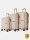 Magnum by Safari Evolix 3-Piece Luggage Set 55/66/75cm Beige - Image 4