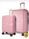 SAFARI KEPLAR 4W Hard Body Luggage Set of 2, Beige - Image 4