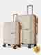 SAFARI KEPLAR 4W Hard Body Luggage Set of 2, Beige - Image 2