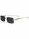 YOUTH CLUB UV Protection Rectangular Sunglasses (Free Size) (For Men & Women, Black) - Image 2