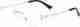 eyevy UV Protection Rectangular Sunglasses, Clear, Free Size - Image 2