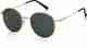 Blowzy UV Protection, Gradient, Polarized, Night Vision, Others Round Sunglasses (Free Size) (For Men & Women, Black) - Image 2