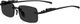 YOUTH CLUB UV Protection Rectangular Sunglasses (Free Size) (For Men & Women, Black) - Image 3
