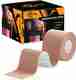 Medigrip Kinesiology Tape Sports 5 cm X 5 m (Pack of 1 Roll) Beige Physiotherapy Tape Kinesiology Tape (Blue) - Image 2