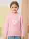 TOONYPORT Girls Self Design Round Neck White Sweater - Image 2