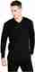 VEERA Men Printed Crew Neck Sweater (Light Blue, White) - Image 2