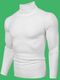 Starvy Men Self Design High Neck White Sweater - Image 4