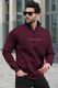 HOODLER Men Full Sleeve Solid Sweatshirt - Image 3