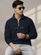 Garmentech Men Full Sleeve Solid Sweatshirt - Image 3