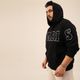 project elios Men Full Sleeve Printed Hooded Sweatshirt - Image 4
