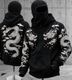TRIPR Men Full Sleeve Printed Hooded Sweatshirt - Image 4