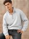 SPECTATOR Men Full Sleeve Solid Sweatshirt - Image 4