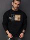 TeeWink Men Full Sleeve Solid Sweatshirt - Image 4