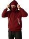 JUGULAR Men Full Sleeve Printed Hooded Sweatshirt - Image 4