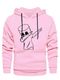 FashionAndYOUTH Men Full Sleeve Printed Hooded Sweatshirt - Image 3