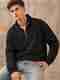 SPECTATOR Men Full Sleeve Solid Sweatshirt - Image 2
