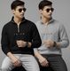 AVEJO Men Full Sleeve Color Block Sweatshirt - Image 3
