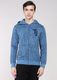 INDIAN TERRAIN Men Full Sleeve Graphic Print Hooded Sweatshirt - Image 3