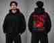 Cloroot Men Full Sleeve Printed Hooded Sweatshirt - Image 2
