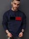 TeeWink Men Full Sleeve Solid Sweatshirt - Image 4