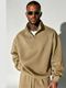 IMSA MODA Men Full Sleeve Striped Sweatshirt - Image 4